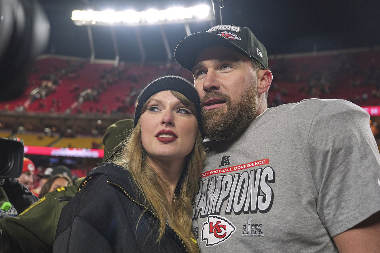 Taylor Swift and Travis Kelce