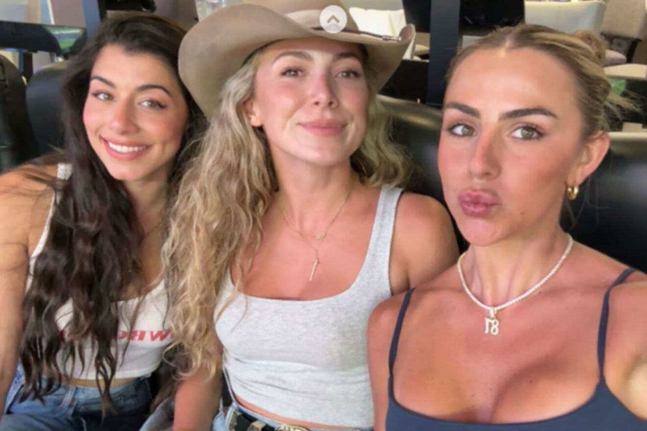 Dak Prescott's fianc�e Sarah Jane and Jake Ferguson's girlfriend...